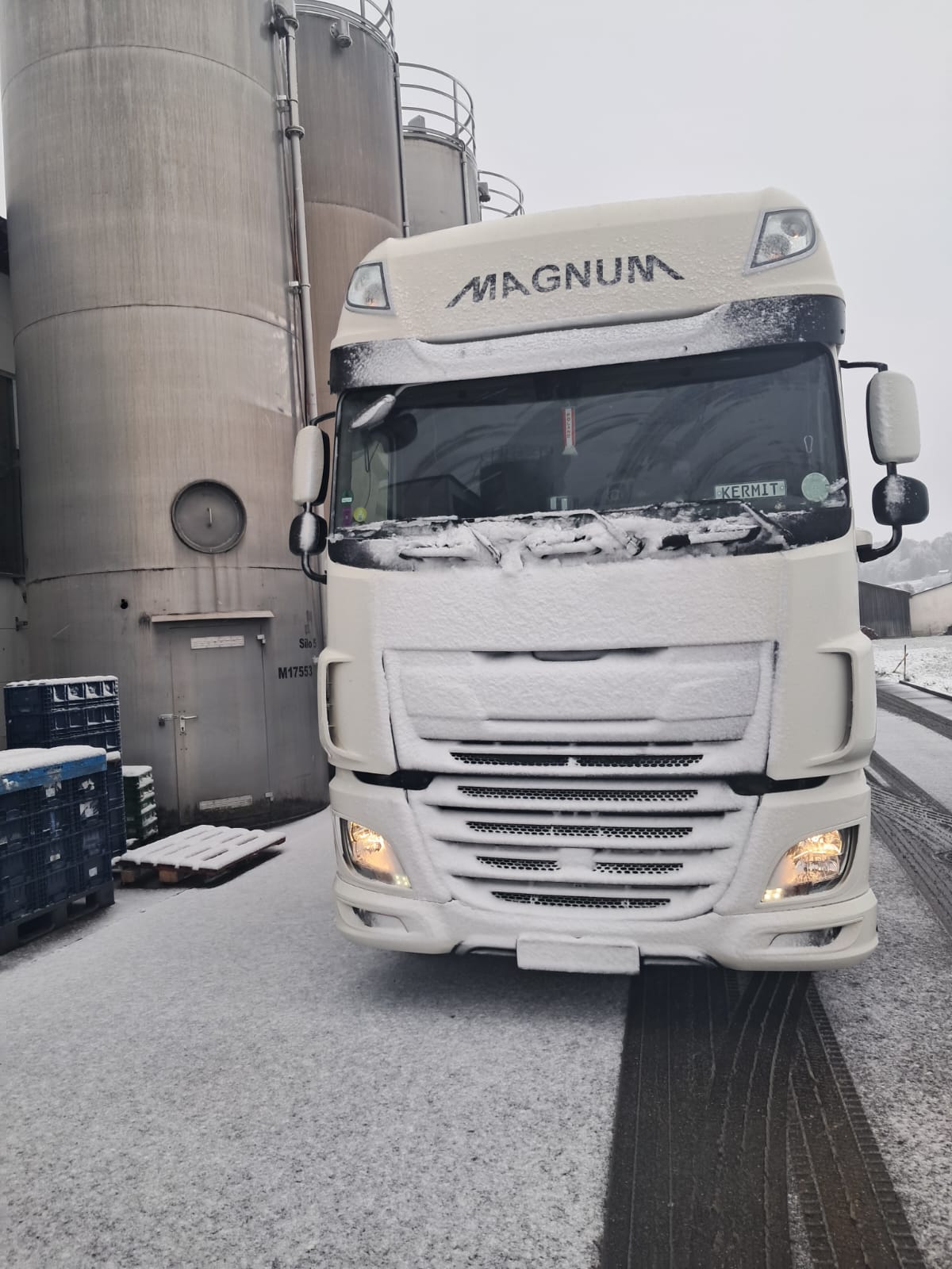 Silonaczepa DAF w transporcie materiałów sypkich